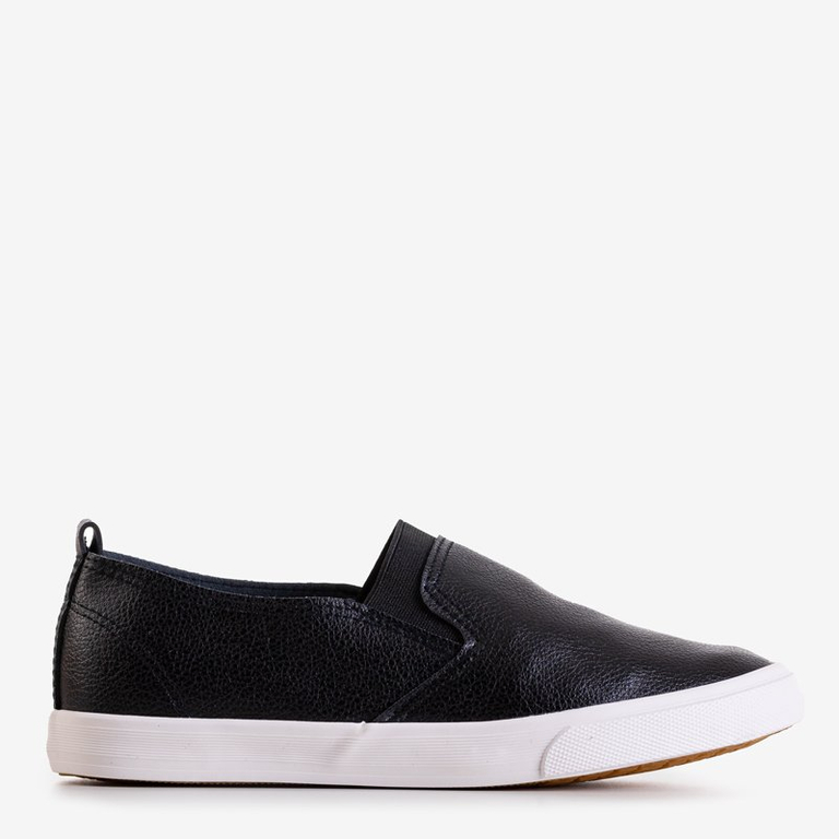 OUTLET Baskets slip femme noires - sur Bonbqu - Footwear