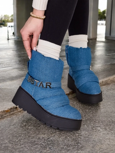 Royalfashion Bottes de neige pour femmes Fizo