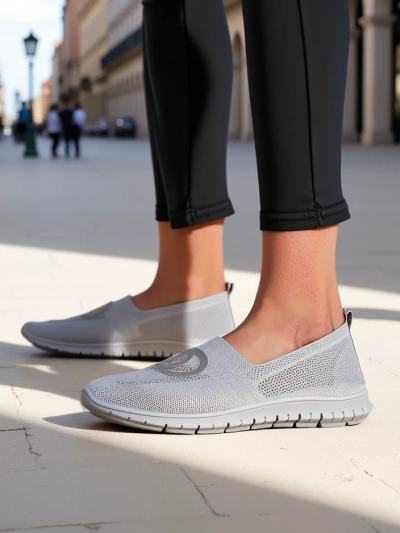 Royalfashion Mocassins de sport pour femmes Pertepses