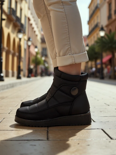Royalfashion Bottes de neige pour femmes Fiegose
