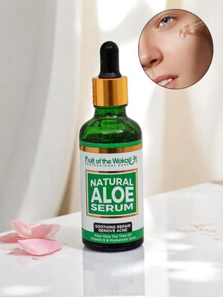 Fruit of the Wokali - Sérum Facial Apaisant et Régénérant avec Aloe