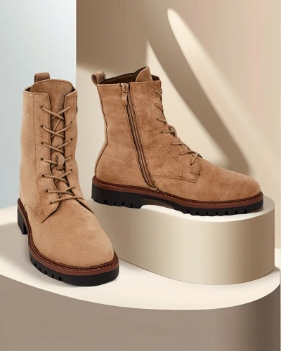 Bottes à lacets pour femmes Royalfashion Gosop