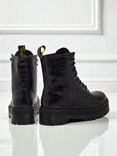 Bottines worker pour femmes avec gaufrage Arvessa