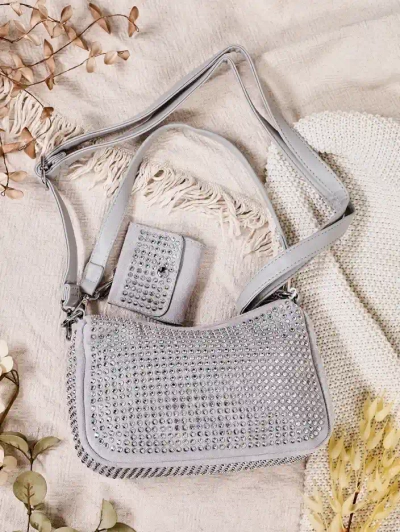 Royalfashion Petit sac à main pour femmes avec clous