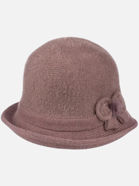 Chapeau melon pour femmes avec décoration Miss Grace