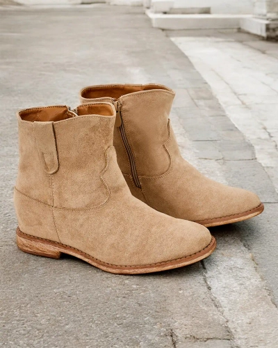 Royalfashion Royalfashion Bottes western à talon compensé couvert Patorias