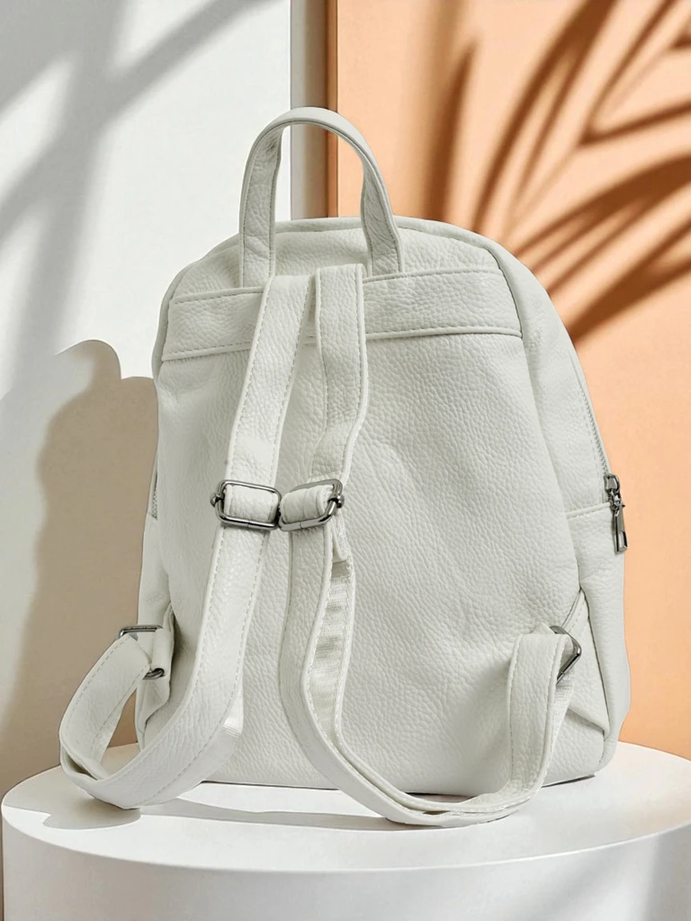 Royalfashion Sac à dos pour femmes en cuir écologique Evelin Day