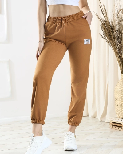Pantalon de survêtement marron pour femme - Vêtements
