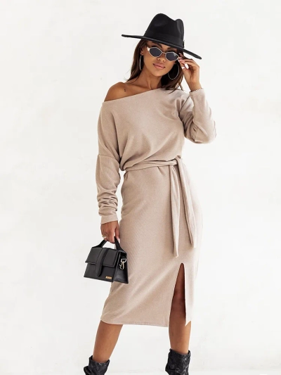 Royalfashion Robe midi pour femme