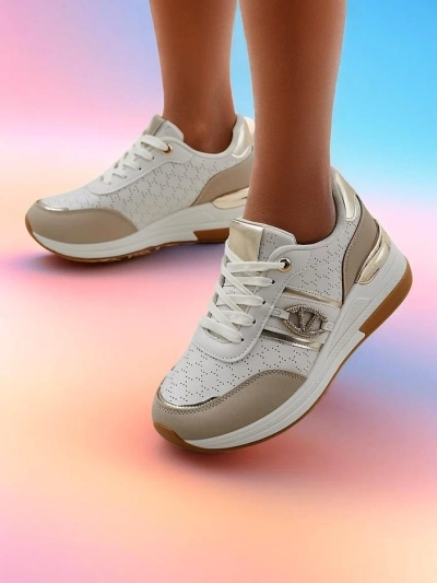 Royalfashion Sneakers Plateformes Femmes Capre