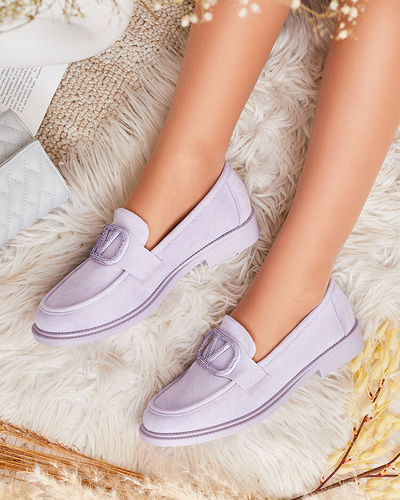 Royalfashion Mocassins pour femme avec embellissement Fograss