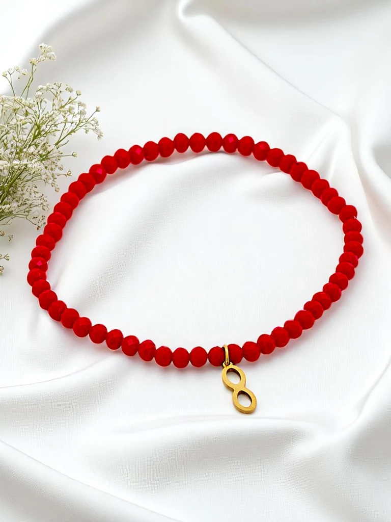 Royalfashion Bracelet pour femme avec pendentif infini