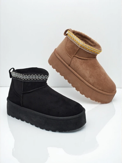 Bottes courtes de style bottes de neige pour femmes Nymeria