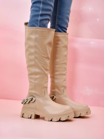 Royalfashion Bottes hautes Defesisa pour femme