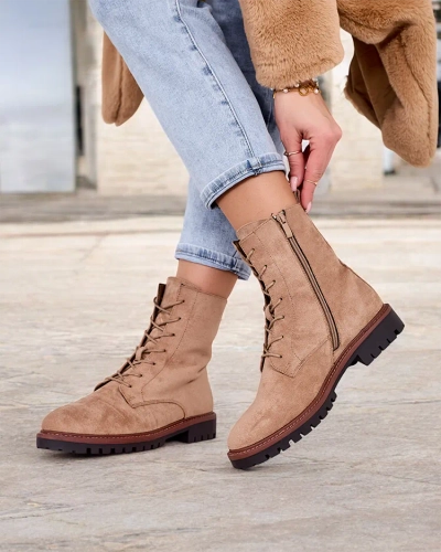 Bottes à lacets pour femmes Royalfashion Gosop