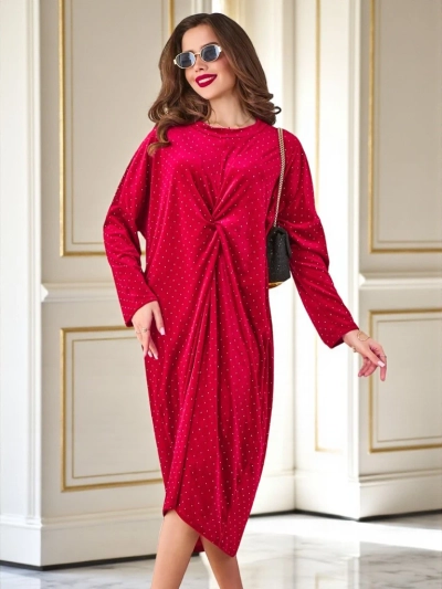 Robe Royalfashion pour femmes avec fronces
