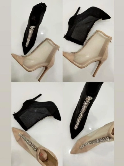 Bottines à talon aiguille Royalfashion pour femmes Amaelika