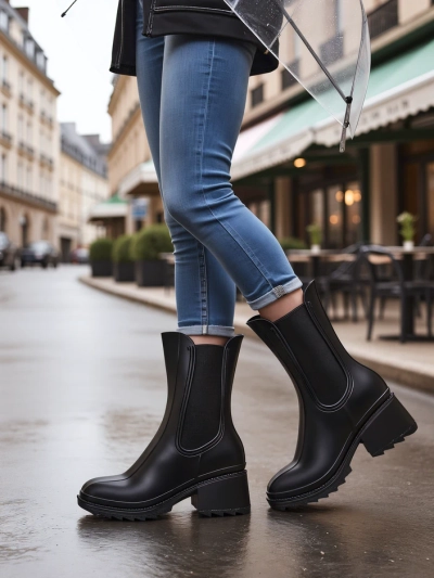 Royalfashion Bottines pour femmes Bonii