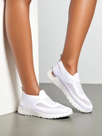 Chaussures de sport en tissu slip-on pour femmes Royalfashion Terrifa