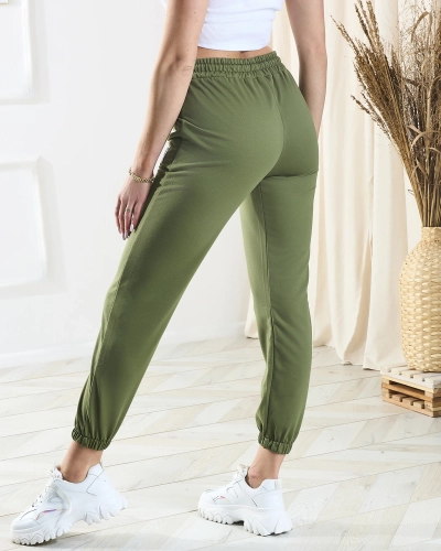 Pantalon de survêtement vert pour femme - Vêtements