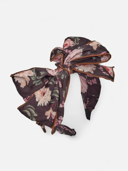 Royalfashion Bandeau pour cheveux avec nœud à fleurs