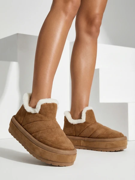 Royalfashion Femmes Zoeno bottes courtes a'la bottes de neige