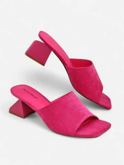 Royalfashion mules pour femmes à talons décoratifs Vollatie