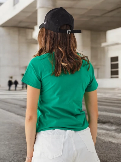 Royalfashion T-shirt en coton pour femmes Bunny Say Be Real