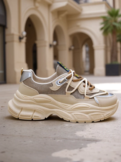 Sneakers Royalfashion pour femmes sur semelle épaisse Teresii