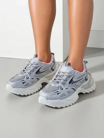 Royalfashion Baskets sportives pour femmes sur une semelle plus épaisse Annete