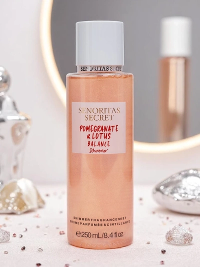 Senoritas Secret Body Mist Seduction Shimmer avec paillettes