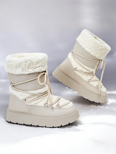 Royalfashion Bottes de neige pour femmes Volio
