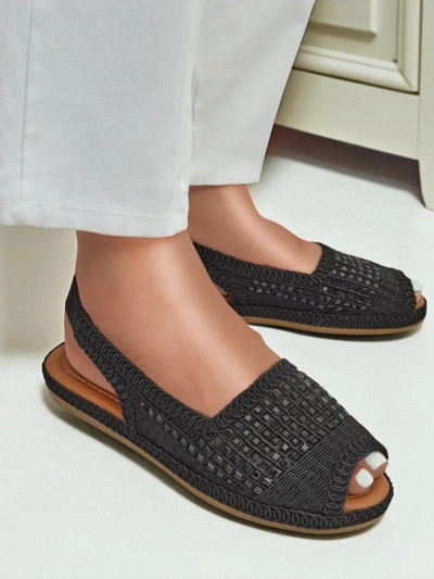 Sandales pour femmes, sandales espadrilles pour femmes avec strass Belle Sparkle