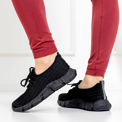 Chaussures de sport pour femmes noires Noliko - Chaussures