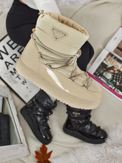 Bottes de neige pour femmes a'la avec fourrure Lysmora