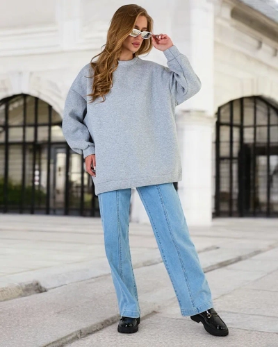 Royalfashion Sweat oversize pour femme