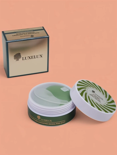 Luxelux Masques Gel Aloe Collagène pour le Contour des Yeux 60 pcs.
