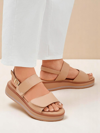 Sandales Royalfashion pour femmes avec une semelle Tulipe plus épaisse