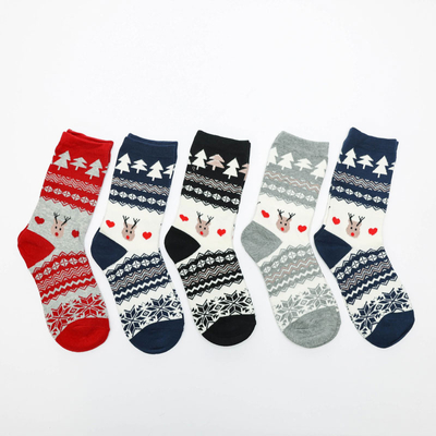 Chaussettes de Noël femme 5 / paquet - Sous-vêtements