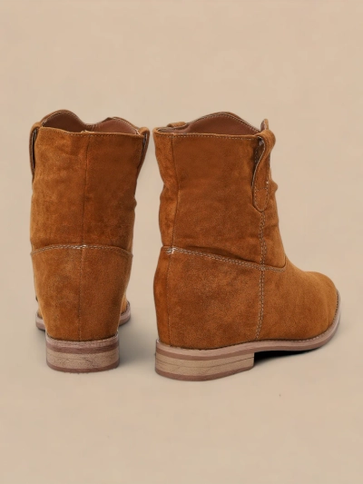 Bottes de cowboy marron sur un coin couvert Jelluma - Footwear