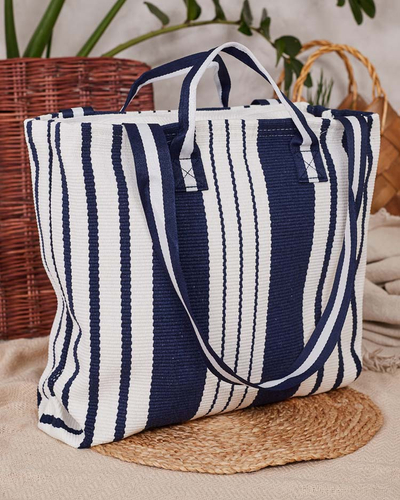 Royalfashion Sac à bandoulière en tissu rayé