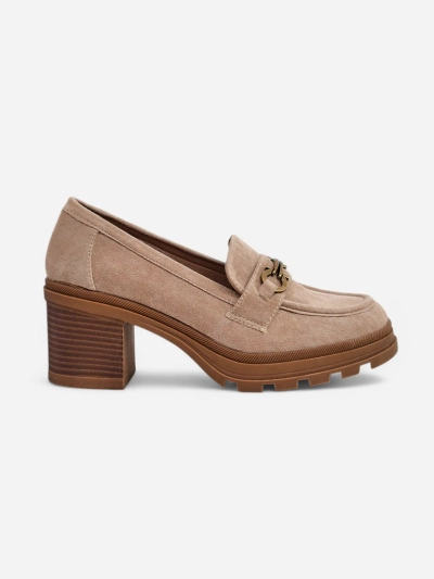 Royalfashion Mocassins à talons pour femmes Tollinge