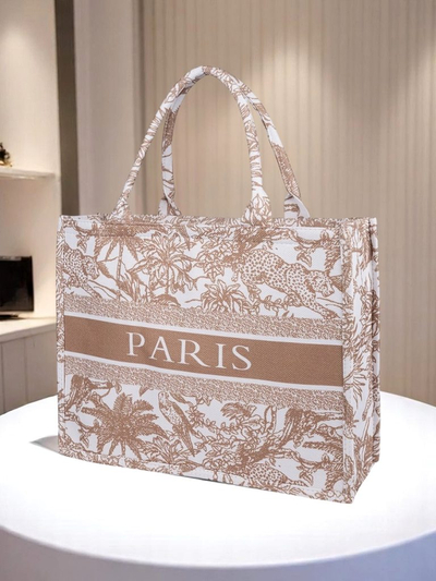 Royalfashion Sac en tissu Jardin de Paris