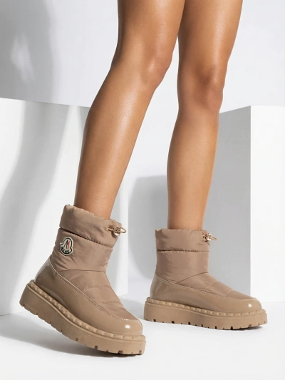 Royalfashion Bottes de neige à enfiler pour femme de couleur marron Ireda