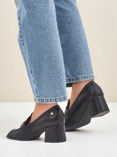 Mocassins femme Royalfashion à petits talons Kamelia