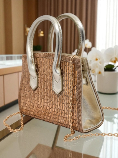 Royalfashion Pochette pour femme avec zircons Seren Voux