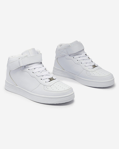 OUTLET Baskets montantes blanches pour femmes Silapa- Footwear