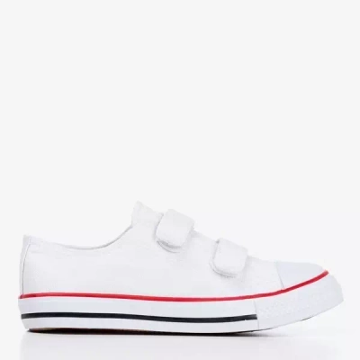 OUTLET Baskets enfant Pueritia blanches - Chaussures