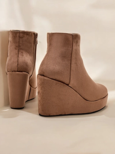 Bottes compensées pour femmes Royalfashion Sieffa