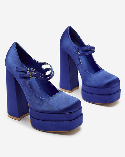 Cobalt escarpins à talons hauts pour femmes Elika - Footwear